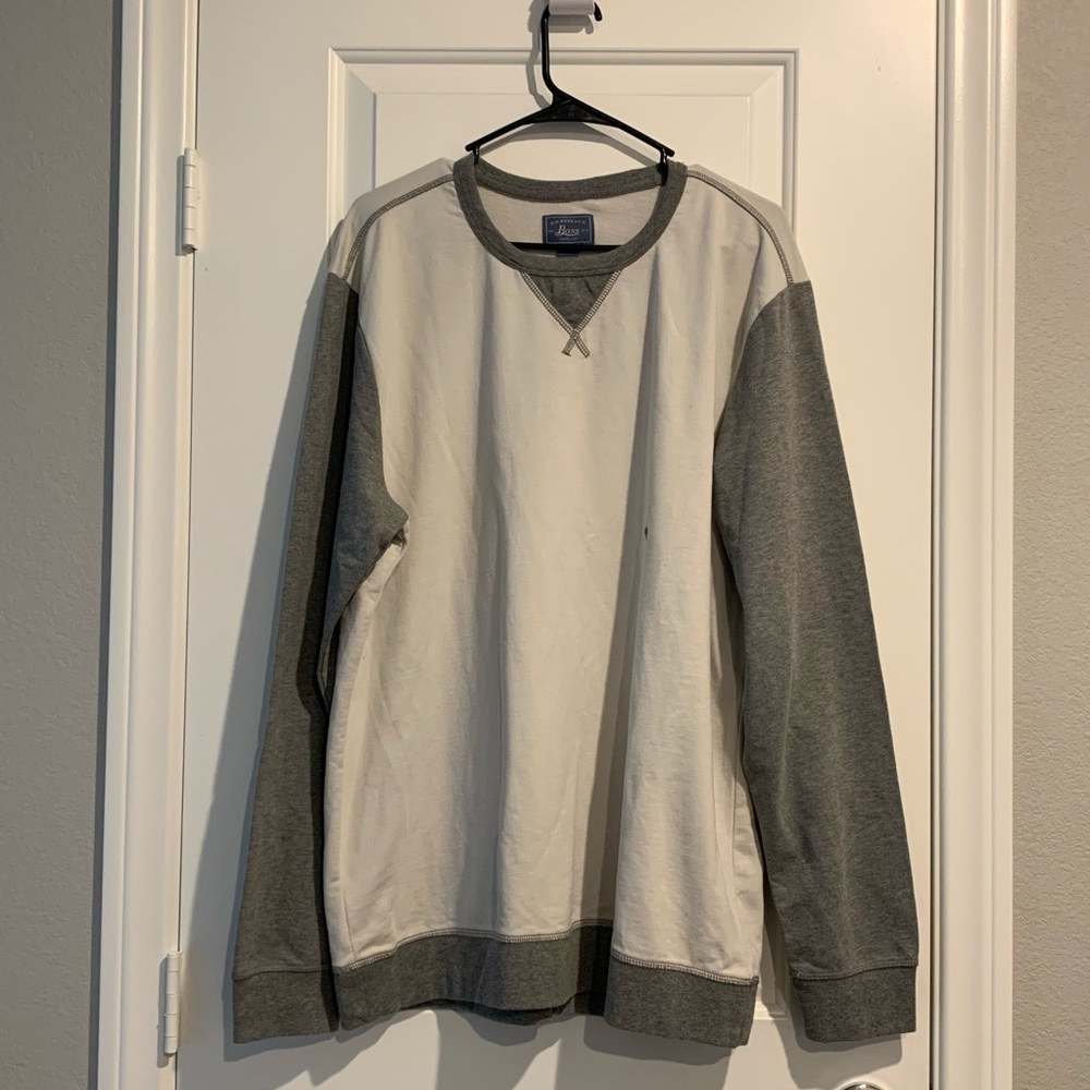 Bass two toned long sleeve thermal NWT